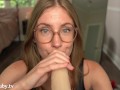 ASMR ~ Emma Ruby Gives You a Sloppy Blowjob