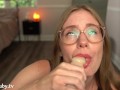 ASMR ~ Emma Ruby Gives You a Sloppy Blowjob