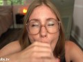 ASMR ~ Emma Ruby Gives You a Sloppy Blowjob