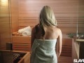 SLAYED Beautiful BFFs Xxlayna And Britt Get Steamy In Spa