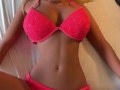 POV fucking doll Mandy in her pink bikini (part 2)