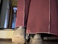 Clean my boots, dog. One try