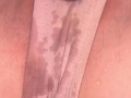 Homemade Bella Toy play squirting close up