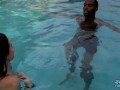Hot Chick Gladly Sucks BBC By The Pool