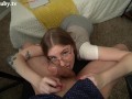 POV College Nerd Emma Ruby FUCKS You for the Answers