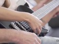 OLD4K. Sexual instead of guitar lesson for the tiny slut from Romania