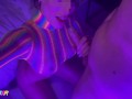 He fucks my slutty mouth with my fluorescent outfit - BabyBeer