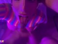 He fucks my slutty mouth with my fluorescent outfit - BabyBeer