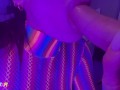 He fucks my slutty mouth with my fluorescent outfit - BabyBeer