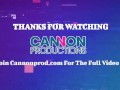 CANNONPROD - All-Natural Brunette Vivian Fox Visits Cannon Promo