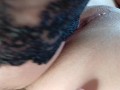 Closeup: Wife gets fucked in the ass with tongue
