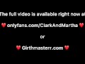 Girthmasterr Fucks Amateur Hotwife While Husband Watches And Films - Girthmasterr X ClarkAndMartha
