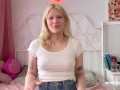 Ersties - Hot Blonde Babe Gets Off With a Sex Toy