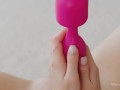 WOWGIRLS Beautiful model Bella Spark using a pink toys to satisfy her needs