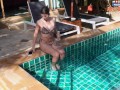 Lonely Housewife Couldn't Resist the Temptation of Being Fucked by a Swimming Pool Cleaner