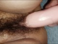 I tried her 8 Inch Dildo on her HAIRY Pussy
