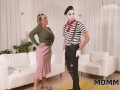 MOMMY4K. Fuck Mime. Hot sex with Aubrey Black