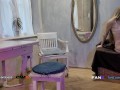 Ryana Babe - 90-60-90 Blonde Is Determined To Make You Cum With Her STRIPTEASE - CAM4