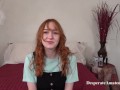 Salem is a hot little 18 year old redhead. She has done a few scenes and shes here for the money. Jesse starts off eating her