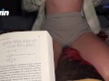 My stepsister seduced me while I was reading a book. Delicious close-up rubbing by BootyFrutti