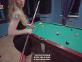 Fucked a gorgeous beauty on a pool table / Dolly Rud