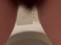 Hairy pussy pissing compilation
