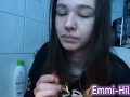 Best of Pissing! 18y EMMI HILL Piss compilation!