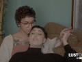 Lucky guy has sex with a hot lesbian couple - Watch Someone Like You on Erika Lust