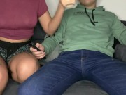 A cumshot in my mouth and a creampie in my pussy, what could be better?