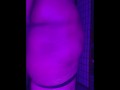SEXY OILY BBW SHOWS OFF HER BIG FAT ASS