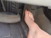 Constant pedal pumping on my big F-150 truck with my size 11 feet
