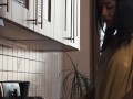 Yellow Saree Bollywood Bhabhi gets fucked in the kitchen