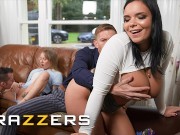 BRAZZERS - Naughty Couple Sofia Lee & Sam Seduce Ivy Maddox & Danny For A Soft Swinging Session