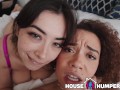 HouseHumpers Threesome with a Couple and the Desperate Sexy Agent