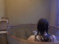 Ryokan Onsen Bathing