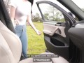 First Date with Beautiful Asian student ends in Wild Car Sex