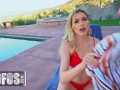 MOFOS - Boiling Hot Blonde Anny Aurora Gets Her Tight Pussy Pounded By Pool Man Charles Dera