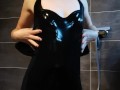 Latex Dress POV Shower Striptease