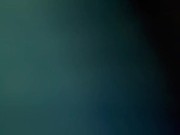 Amelia takes huge cucumber in her pussy and squirts for daddy in mutual masturbation