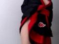 MILF cosplayer con kimono japones de Akatsuki