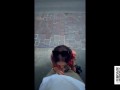 Date night went too well - blowjob on street! Tonny and Mia