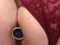 Sexy GILF Dirty Panties Pussy Play + POV Butt Plug Insertion! MaXXXimumMilf