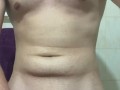 Dorm Bathroom Muscular Cock Cum