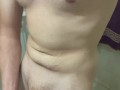 Dorm Bathroom Muscular Cock Cum