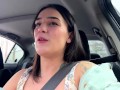 Ersties - Hot American Babe Gets Off While In Her Car