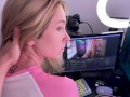 Stepsister was caught doing webcam, now she also acts in porn - Loly Nebel