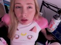 Stepsister was caught doing webcam, now she also acts in porn - Loly Nebel