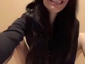 Pretty brunette Arab rubbing pussy self masturbation squirting toys dildo Mia khalifa violet myers