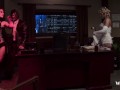 WHORNY FILMS Intense Office Threesome Porn Parody