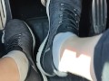 Hard Pedal pumping in my sketchers sneakers